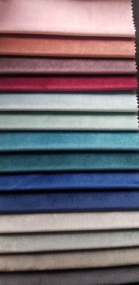 असबाब कपड़ा हॉलैंड मखमली बेबीफेस